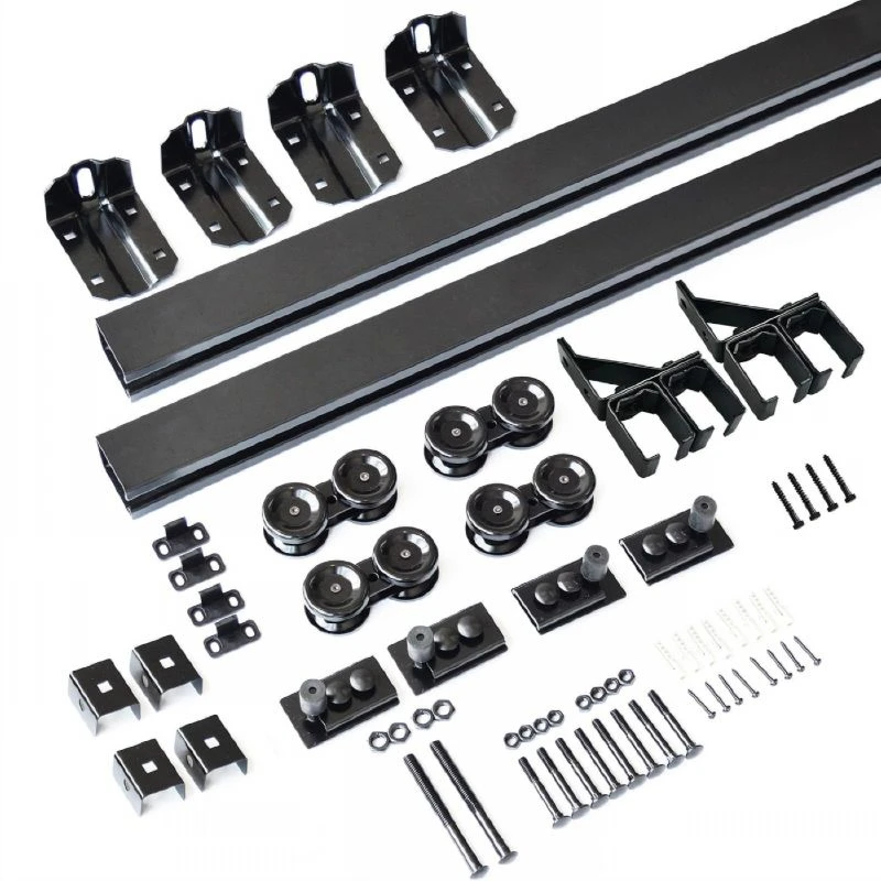 Box Rail Bypass Barn Door Hardware